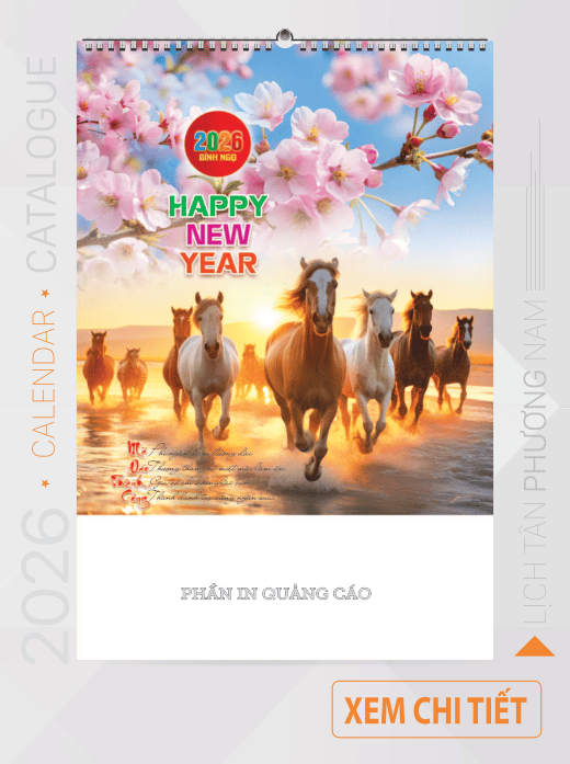 7 - Lịch lò xo 7 tờ